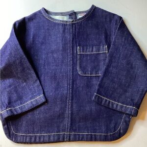 Zara Kids Deep Blue Denim Jacket